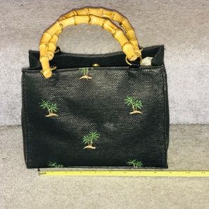 Sunny Hawaii Palm trees bamboo handles